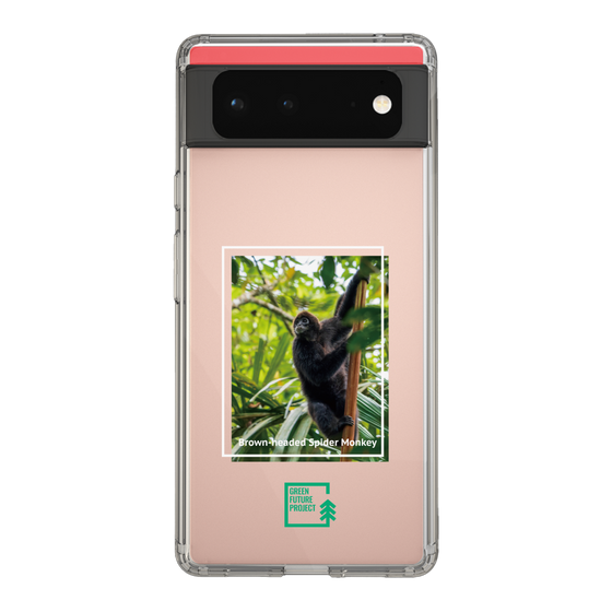Slim Protection Case［ Green Future Project - Brown-headed Spider Monkey ］