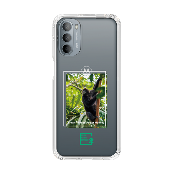 Slim Protection Case［ Green Future Project - Brown-headed Spider Monkey ］