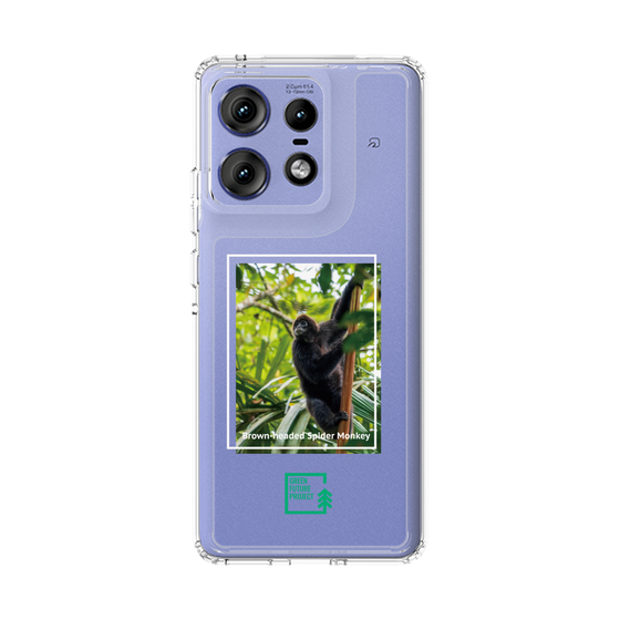 Slim Protection Case［ Green Future Project - Brown-headed Spider Monkey ］