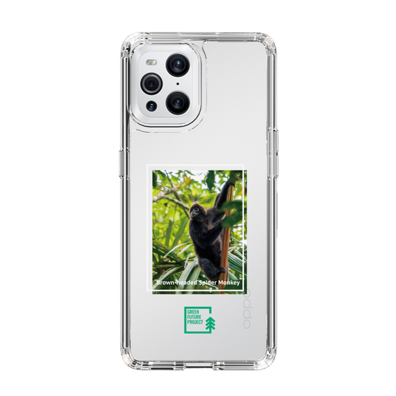 Slim Protection Case［ Green Future Project - Brown-headed Spider Monkey ］