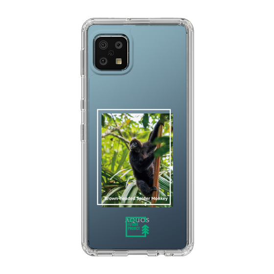Slim Protection Case［ Green Future Project - Brown-headed Spider Monkey ］