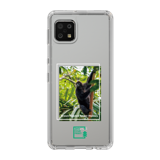 Slim Protection Case［ Green Future Project - Brown-headed Spider Monkey ］