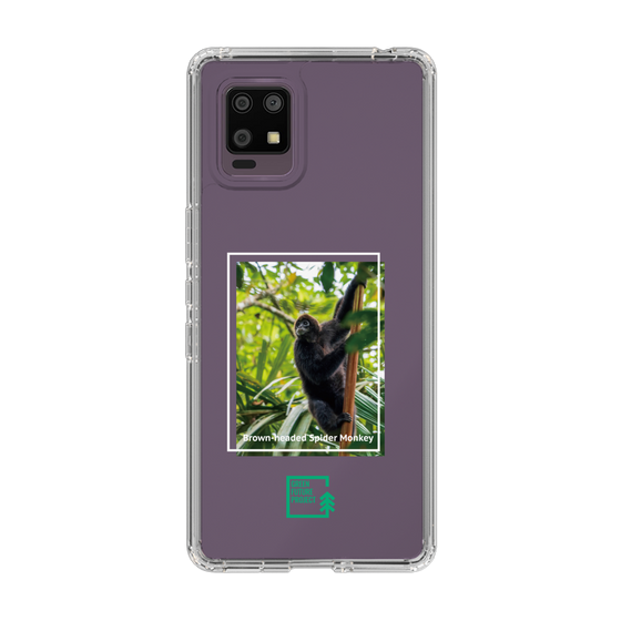 Slim Protection Case［ Green Future Project - Brown-headed Spider Monkey ］