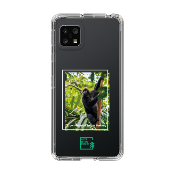 Slim Protection Case［ Green Future Project - Brown-headed Spider Monkey ］