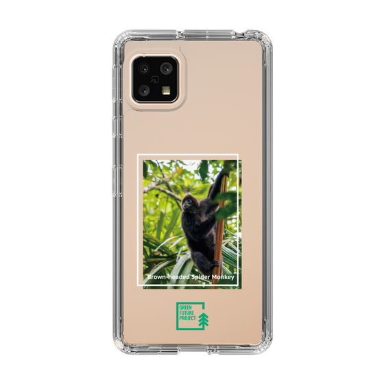 Slim Protection Case［ Green Future Project - Brown-headed Spider Monkey ］