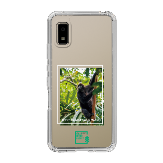 Slim Protection Case［ Green Future Project - Brown-headed Spider Monkey ］