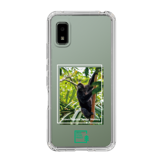 Slim Protection Case［ Green Future Project - Brown-headed Spider Monkey ］