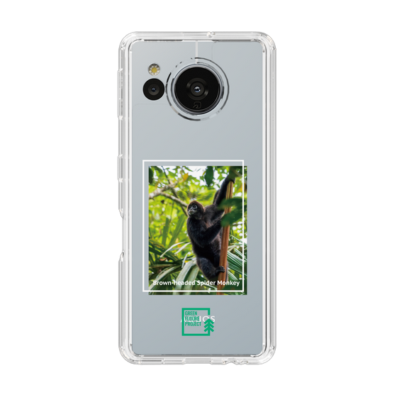 Slim Protection Case［ Green Future Project - Brown-headed Spider Monkey ］