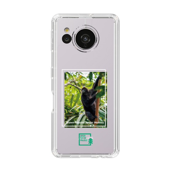 Slim Protection Case［ Green Future Project - Brown-headed Spider Monkey ］
