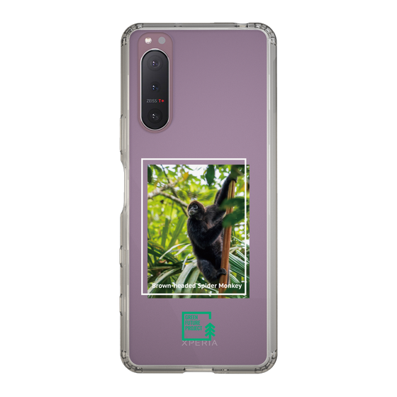 Slim Protection Case［ Green Future Project - Brown-headed Spider Monkey ］