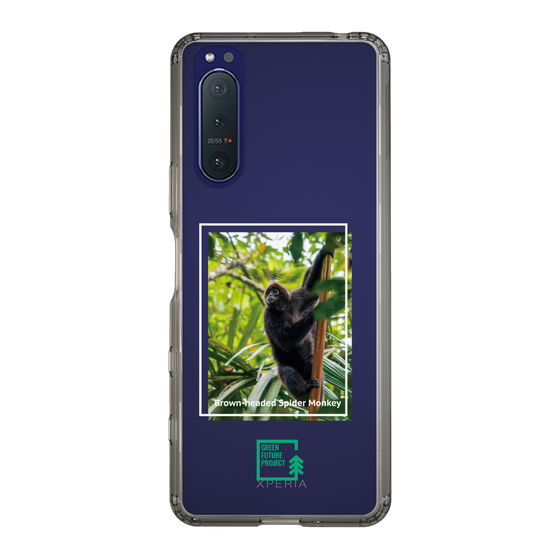 Slim Protection Case［ Green Future Project - Brown-headed Spider Monkey ］