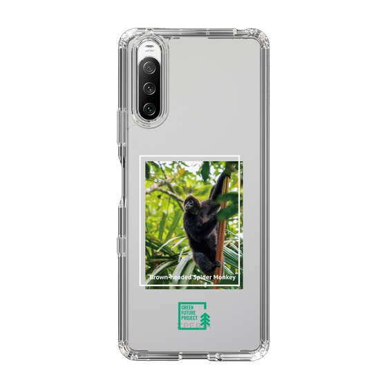 Slim Protection Case［ Green Future Project - Brown-headed Spider Monkey ］