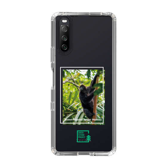 Slim Protection Case［ Green Future Project - Brown-headed Spider Monkey ］