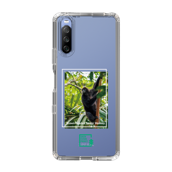 Slim Protection Case［ Green Future Project - Brown-headed Spider Monkey ］