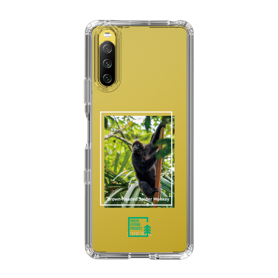 Slim Protection Case［ Green Future Project - Brown-headed Spider Monkey ］