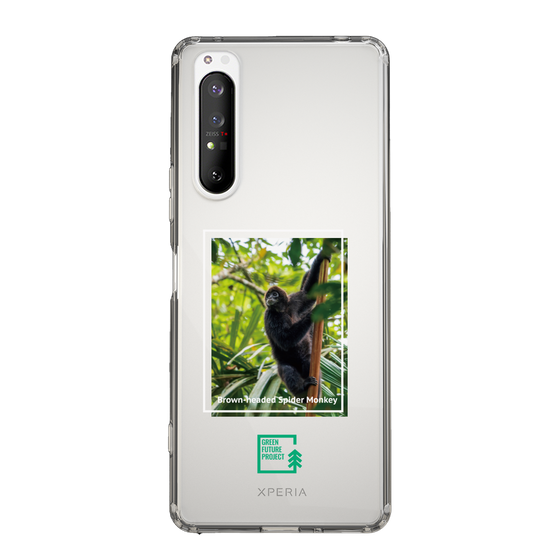 Slim Protection Case［ Green Future Project - Brown-headed Spider Monkey ］