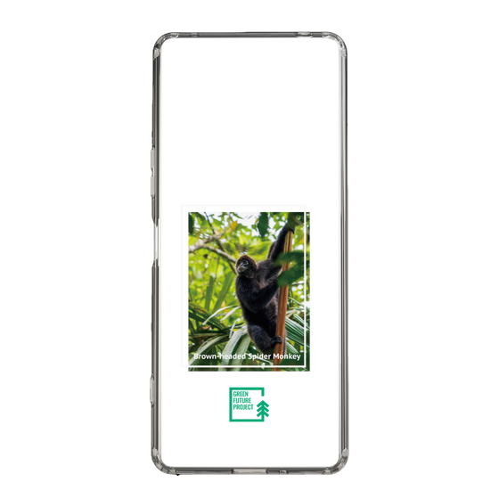 Slim Protection Case［ Green Future Project - Brown-headed Spider Monkey ］