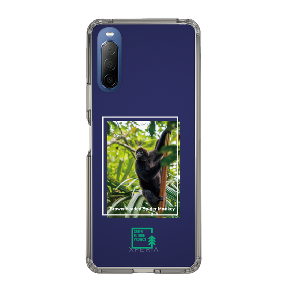 Slim Protection Case［ Green Future Project - Brown-headed Spider Monkey ］
