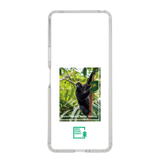 Slim Protection Case［ Green Future Project - Brown-headed Spider Monkey ］