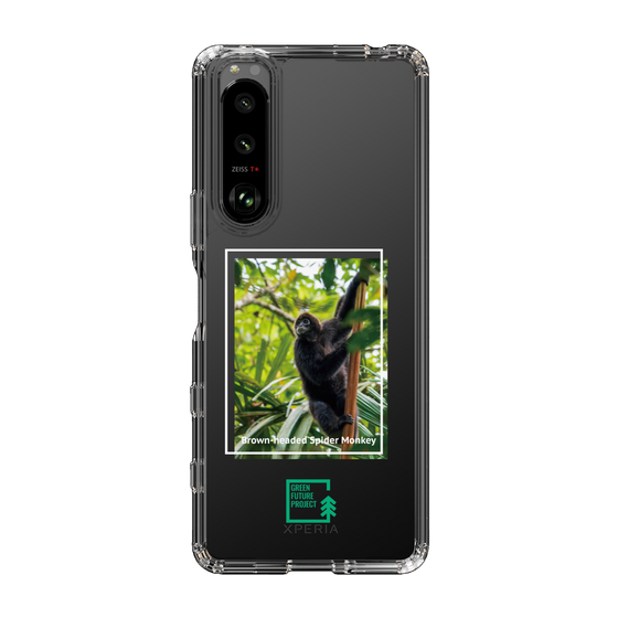 Slim Protection Case［ Green Future Project - Brown-headed Spider Monkey ］