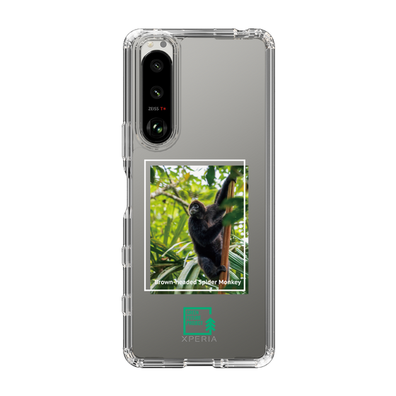 Slim Protection Case［ Green Future Project - Brown-headed Spider Monkey ］