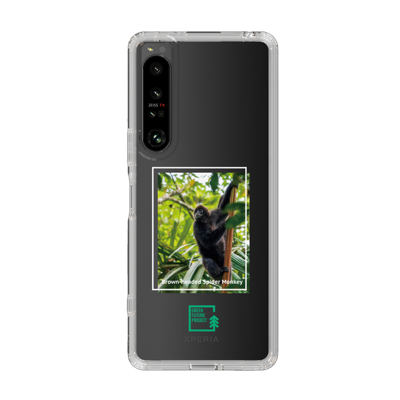 Slim Protection Case［ Green Future Project - Brown-headed Spider Monkey ］