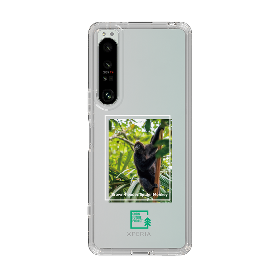 Slim Protection Case［ Green Future Project - Brown-headed Spider Monkey ］