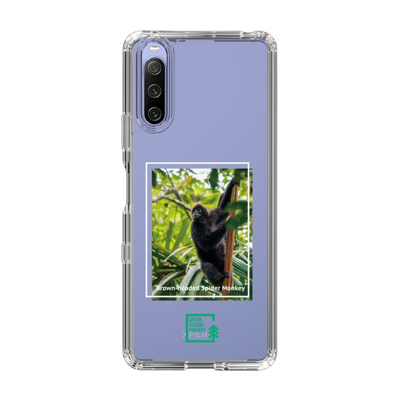 Slim Protection Case［ Green Future Project - Brown-headed Spider Monkey ］