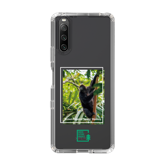 Slim Protection Case［ Green Future Project - Brown-headed Spider Monkey ］