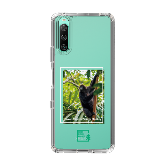 Slim Protection Case［ Green Future Project - Brown-headed Spider Monkey ］