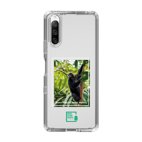 Slim Protection Case［ Green Future Project - Brown-headed Spider Monkey ］