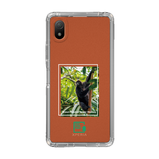 Slim Protection Case［ Green Future Project - Brown-headed Spider Monkey ］