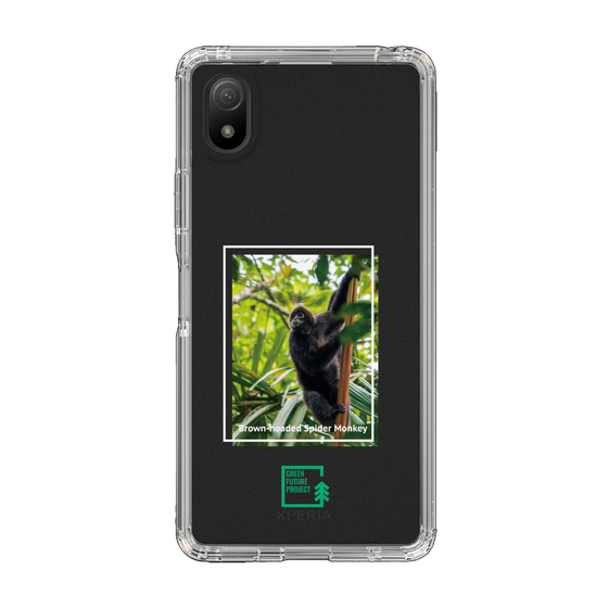 Slim Protection Case［ Green Future Project - Brown-headed Spider Monkey ］
