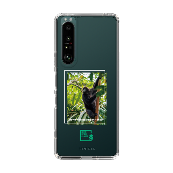 Slim Protection Case［ Green Future Project - Brown-headed Spider Monkey ］