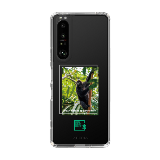 Slim Protection Case［ Green Future Project - Brown-headed Spider Monkey ］