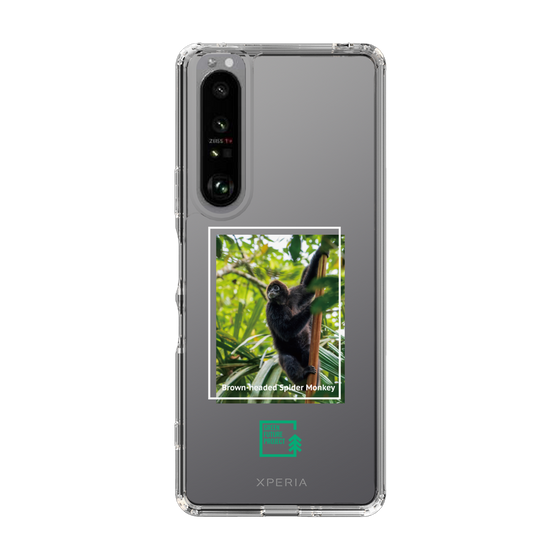 Slim Protection Case［ Green Future Project - Brown-headed Spider Monkey ］