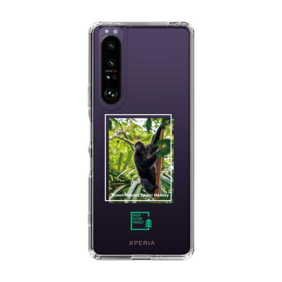 Slim Protection Case［ Green Future Project - Brown-headed Spider Monkey ］