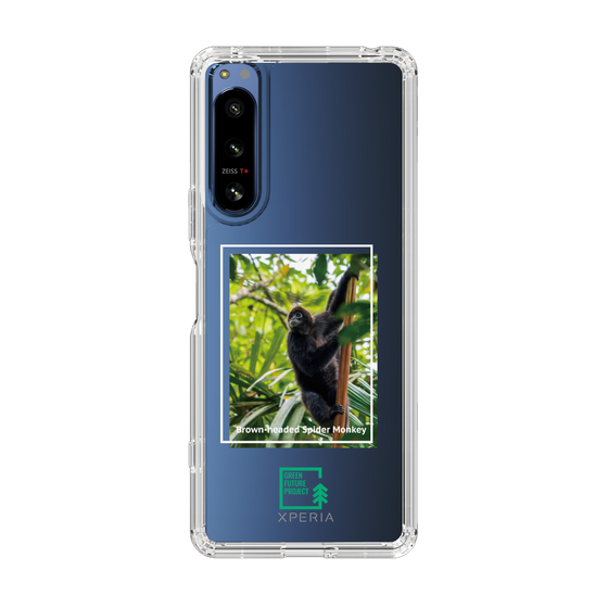 Slim Protection Case［ Green Future Project - Brown-headed Spider Monkey ］