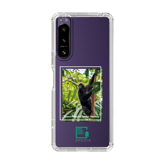 Slim Protection Case［ Green Future Project - Brown-headed Spider Monkey ］