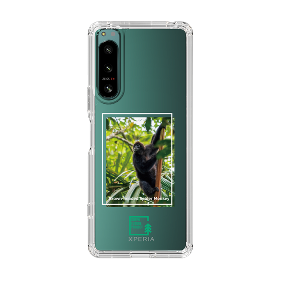 Slim Protection Case［ Green Future Project - Brown-headed Spider Monkey ］