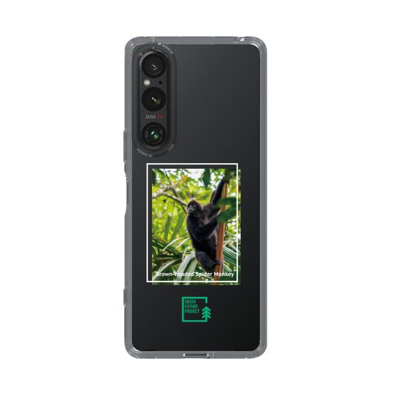 Slim Protection Case［ Green Future Project - Brown-headed Spider Monkey ］