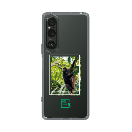 Slim Protection Case［ Green Future Project - Brown-headed Spider Monkey ］