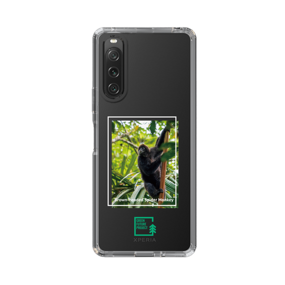 Slim Protection Case［ Green Future Project - Brown-headed Spider Monkey ］