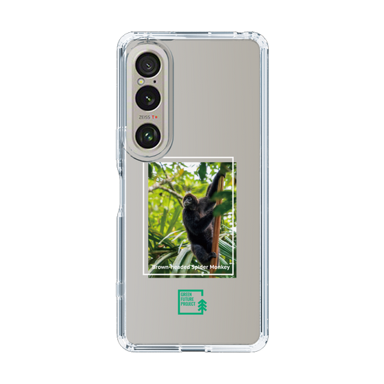 Slim Protection Case［ Green Future Project - Brown-headed Spider Monkey ］