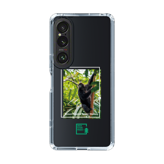Slim Protection Case［ Green Future Project - Brown-headed Spider Monkey ］