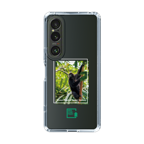 Slim Protection Case［ Green Future Project - Brown-headed Spider Monkey ］