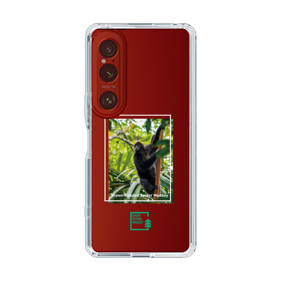 Slim Protection Case［ Green Future Project - Brown-headed Spider Monkey ］