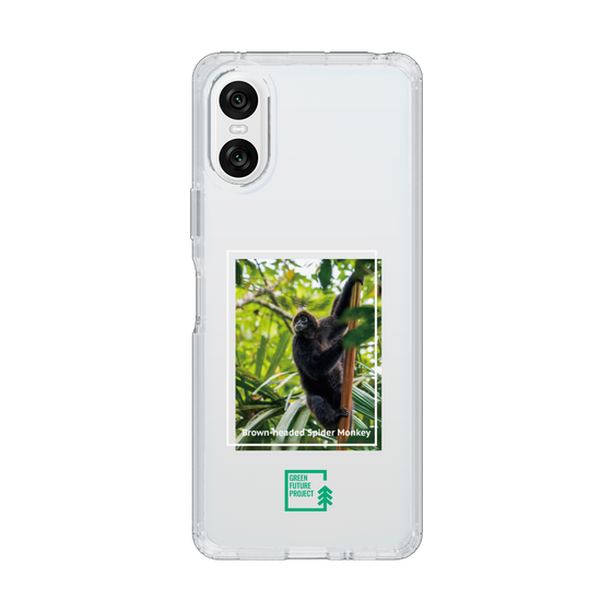 Slim Protection Case［ Green Future Project - Brown-headed Spider Monkey ］