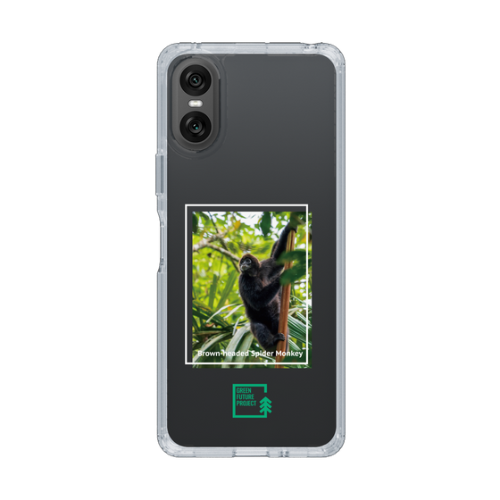 Slim Protection Case［ Green Future Project - Brown-headed Spider Monkey ］