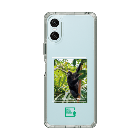 Slim Protection Case［ Green Future Project - Brown-headed Spider Monkey ］